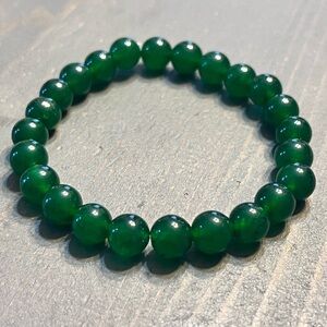3/$15 Hand Crafted Green Beaded Bracelet